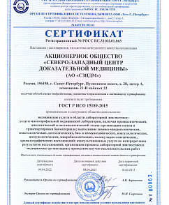 Сертификат ИСО